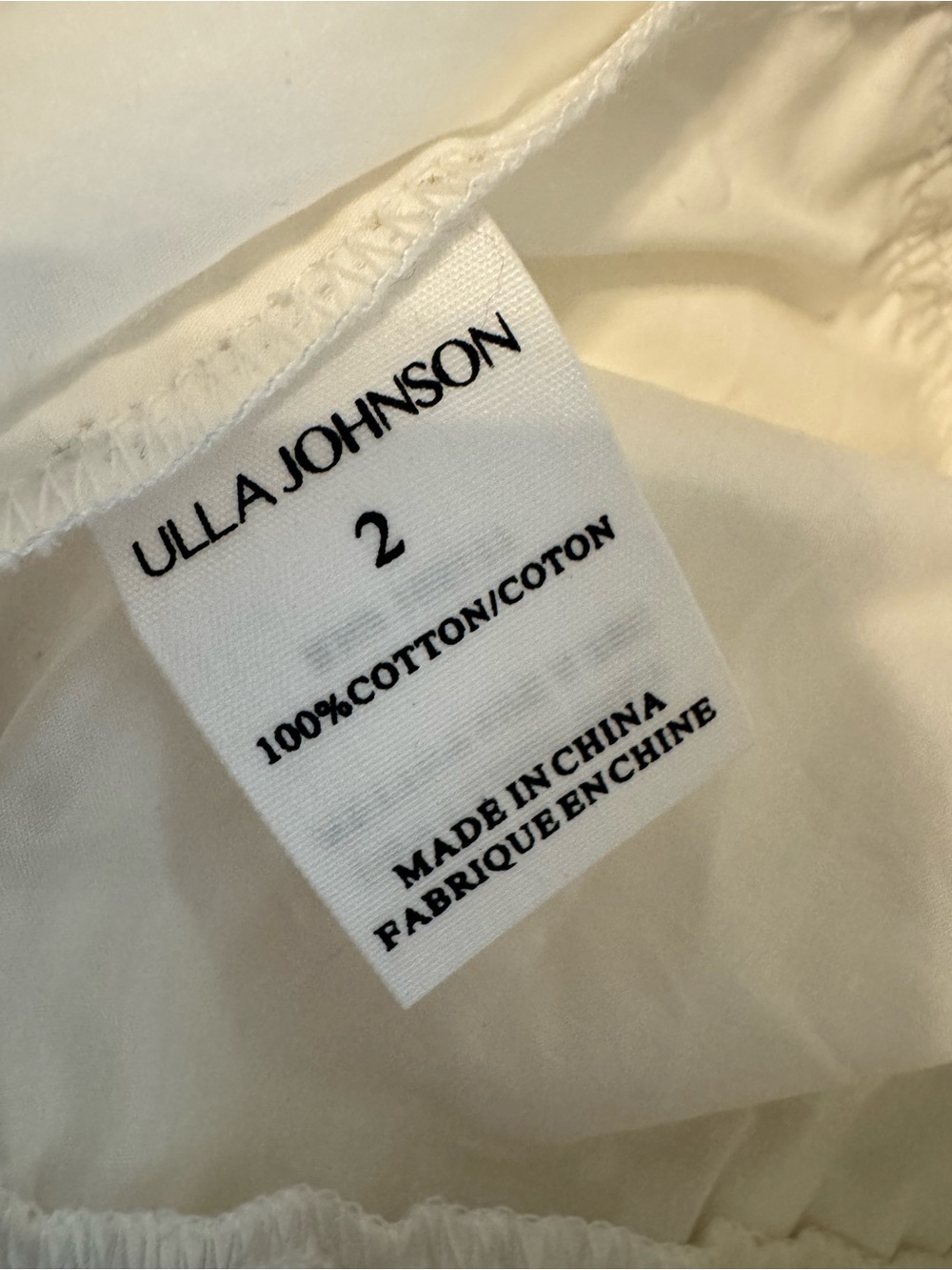 Ulla Johnson Aurore White Tiered Ruffle Cotton Maxi Dress Size 2 - Picture 8 of 13